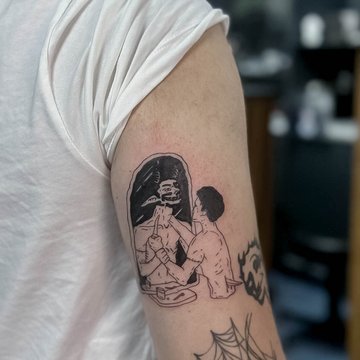 Surrealismus Tattoos